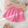 Летние повседневные брюки для девочек, корейские мультяшные шорты с вышивкой, милые шорты для девочек, летние брюки