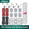 Compatible for Roborock Qrevo Curv / Edge Accessories Hepa Filter Rag Dust Bag Replacement Parts
