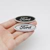 RVQX5 Car Styling Logo Steering Wheel Center Badge Logo Sticker interior Accessories For Ford Focus 3 MK2 Fiesta MK7 Mondeo MK4 Fusion