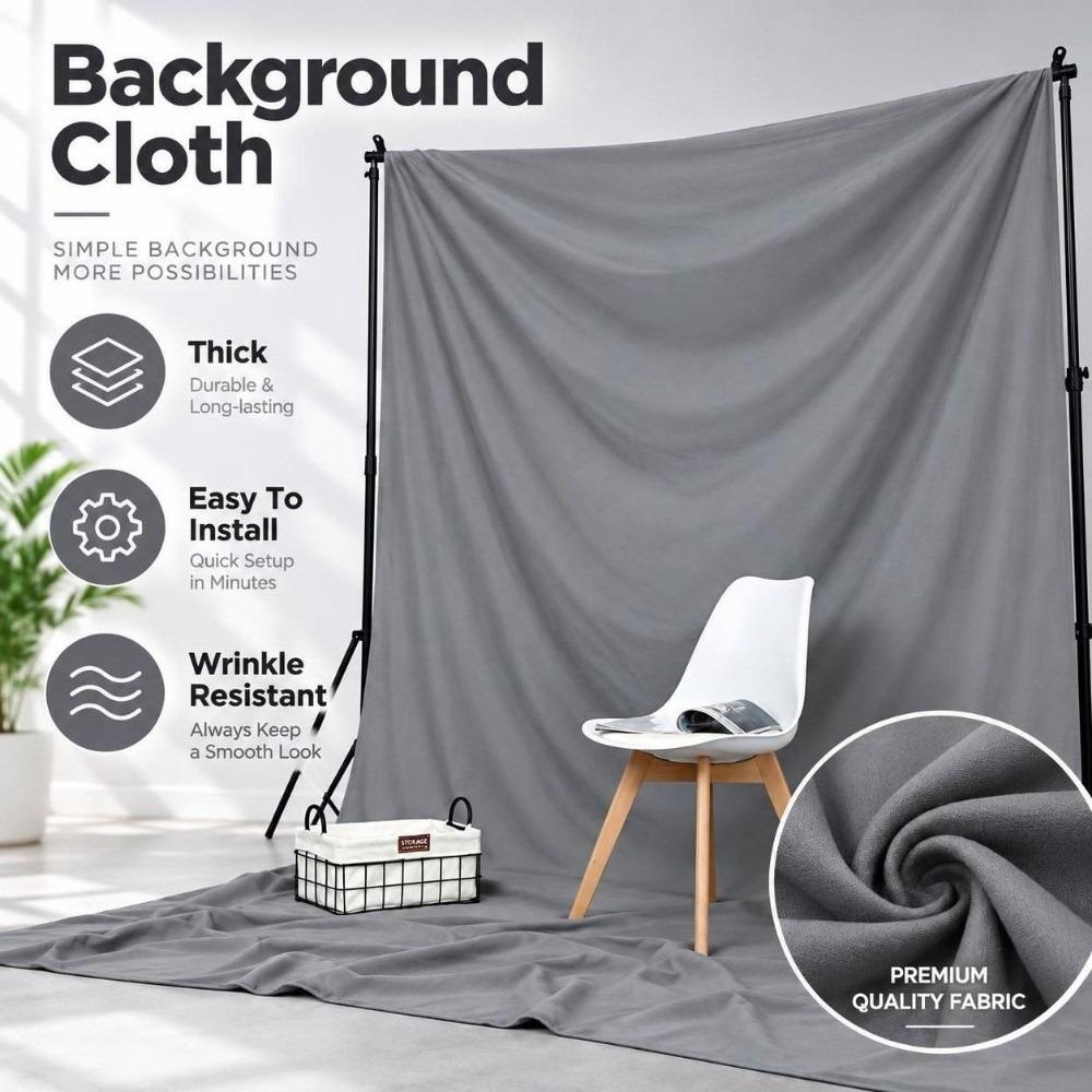 Wrinkle Resistant Background Cloth Easy To Install Background Fabric Photography