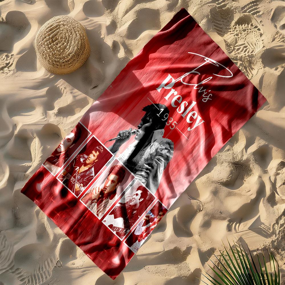 Elvis Presley Beach Towel Soft Durable Quick-Dry Comfortable Lightweight