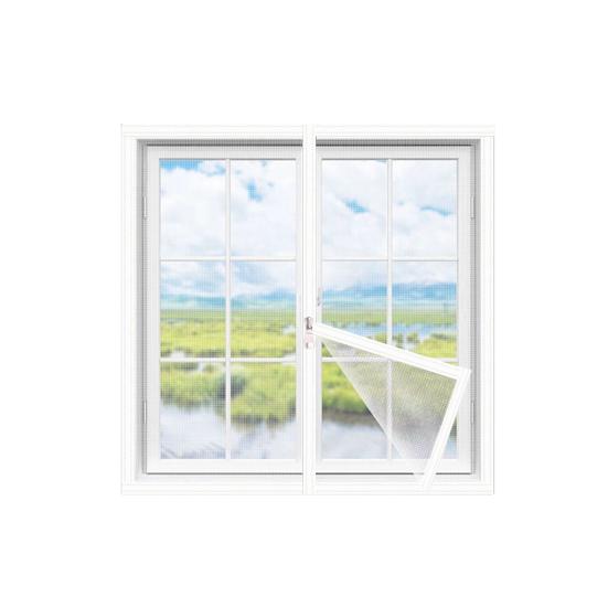 Набор для замены оконной сетки Защита от комаров Дизайн с крепежной лентой Легко установить Универсальный размер Сетка для окон своими руками с регулировкой