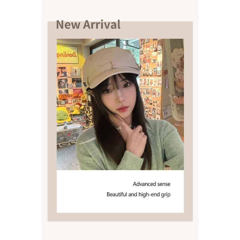 Women S Korean Style Vintage Rivet Baseball Cap Daily Versatile Sun Hat