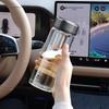 WANXIANG Portable Borosilicate Glass Tea Infuser Bottle