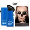 Julystar Halloween Body Painting Cream Facial Water-Soluble Fluorescent Face Stage Painting Stick