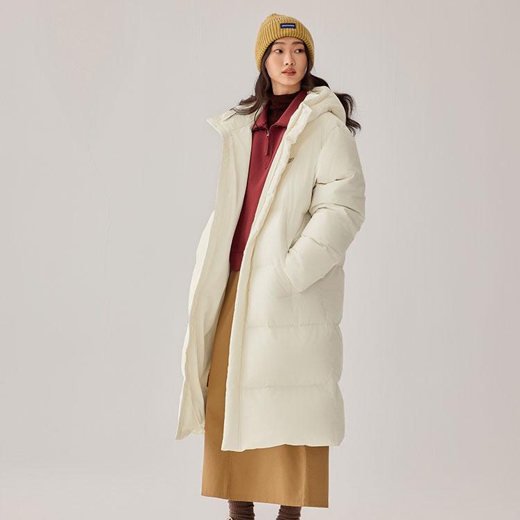 Skechers Down Jackets Unisex Marshmallow White-0074 Hooded (Non-detachable) Moderate L425U107-0074
