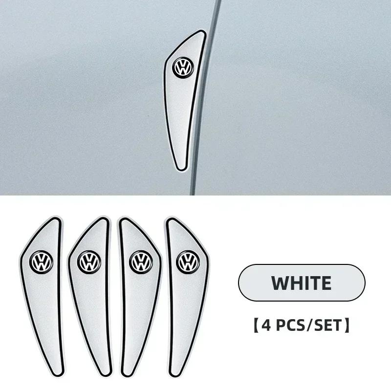 For Volkswagen VW Car Door Anti-collision Bumper Strip Trim Protector Stickers For Volkswagen VW Golf Polo Tiguan Jetta Touran P