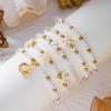Starfish Multilayer Shell Bracelets Bohemian Wrap Charm Hand Chain New Conch Beaded Bangles  Gifts