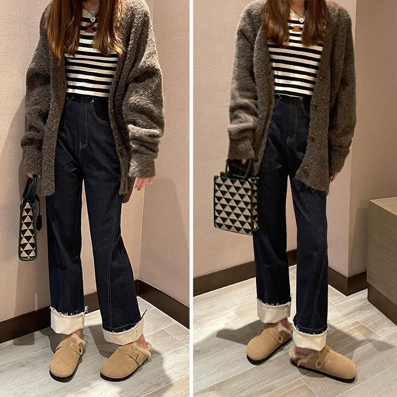 Платформа Ji туфли Birkenstock женская ретро сумка голова половина шлепанцы ленивые туфли плюшевые теплые пушистые туфли мягкая подошва