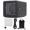 Single Watch Winder 5 Rotating Modes PU Leather Automatic Watch Winder Box with Light USB Type C