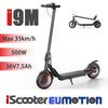 10" iScooter Foldable E-Scooter, 500W & 36V7.8Ah Commuter E-Scooter, 3 Gear & 35km/h Mobility E-Scooter, LCD Display & APP Control City E-Scooter