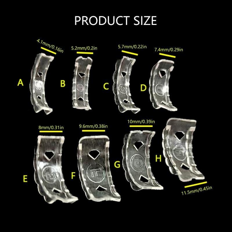 Регулируемый размер кольца, проставка для удобной посадки и надежного ношения, невидимый силиконовый регулятор размера кольца, инструмент для измерения ювелирных изделий