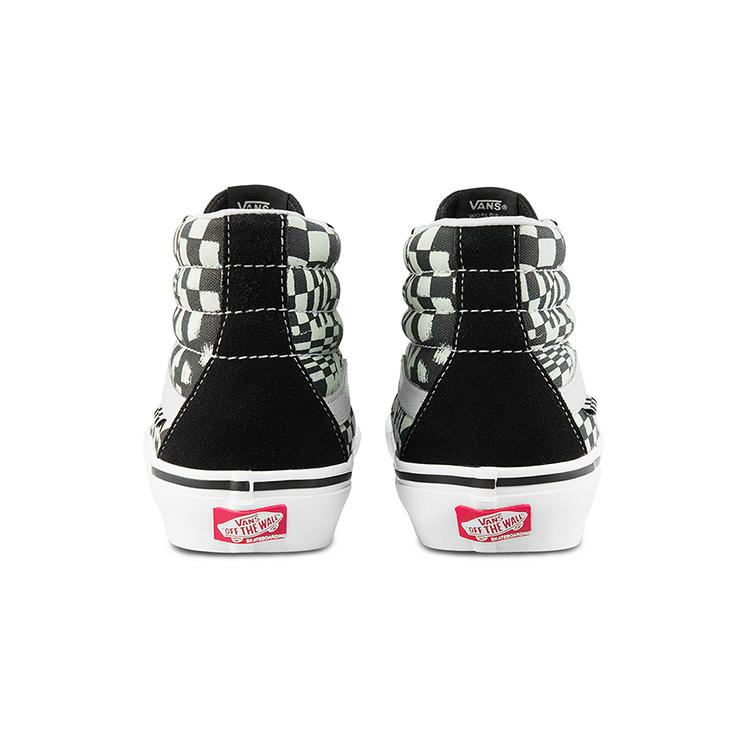 Vans SK8 HI Шахматная доска Черный/Белый VN0A5FCC9CU