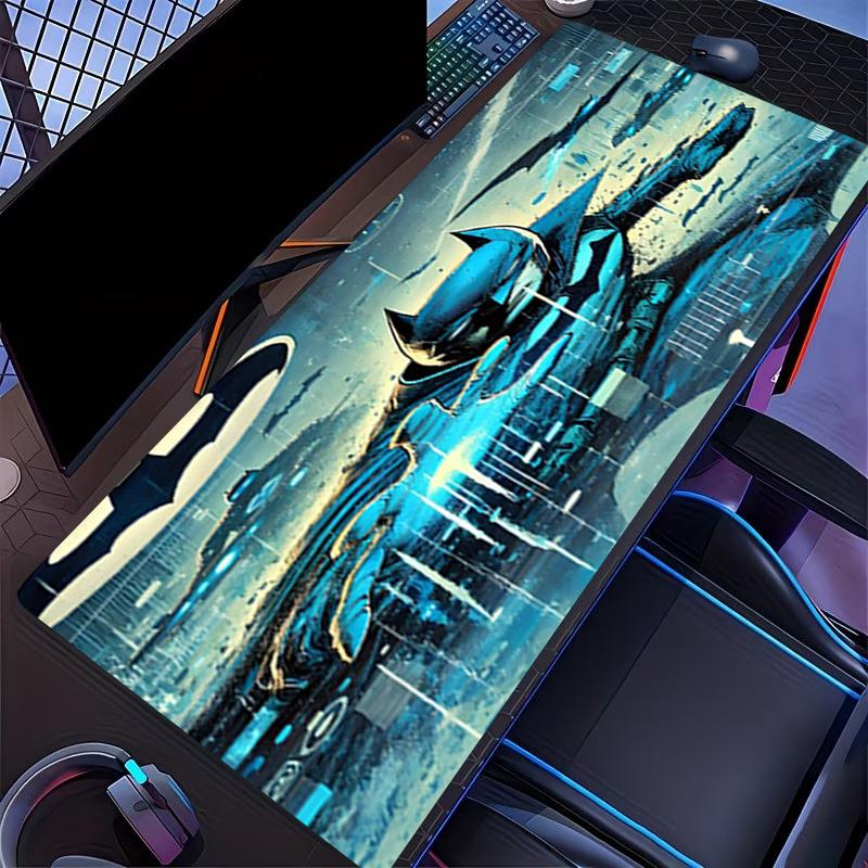 Batman Print Mouse Pad, for Keyboard Pad Laptop PC Mat for Office Home Use, Desk Decor, Perfect Birthday Gift for Gamers