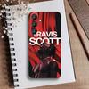 Чехол для телефона Travis Scott для Samsung Galaxy A73, A21s, A22, A31, A52, A53, A71, A41 Мягкий черный корпус