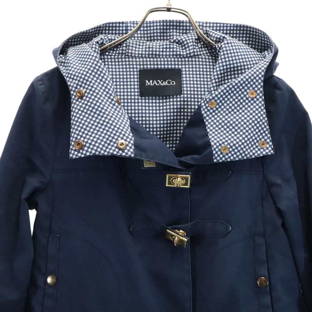 MAX&CO Пальто-воротник из нержавеющей стали 38 Темно-синий Женский Б/У