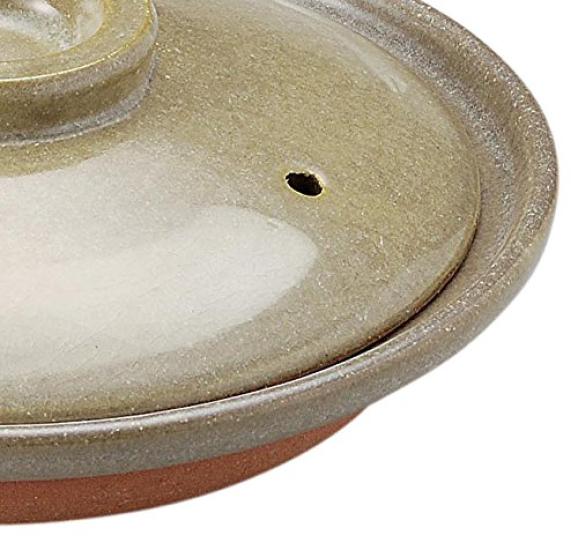 Функциональный глиняный горшок Santo Banko Ware, Киотский стиль, 15569 Горшок Янагава с крышкой