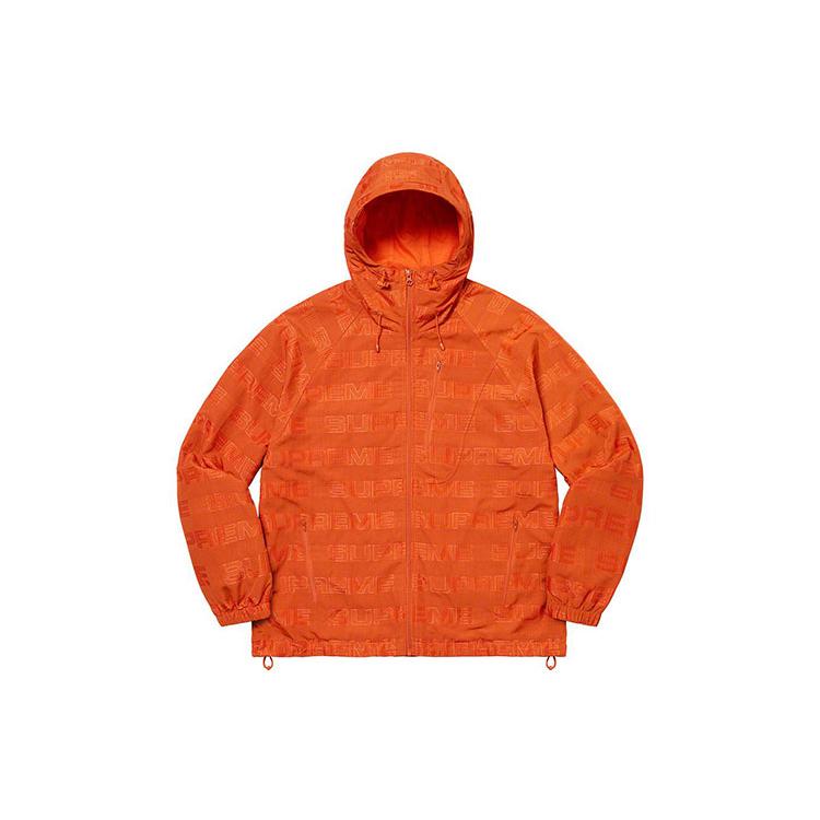 Supreme Logo Ripstop Hooded Track Jacket SUP-FW21-106
