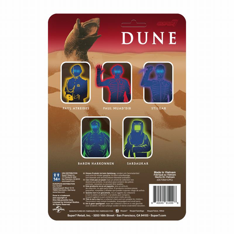 Super7 Dune Reaction Dune  Paul Muad Dib