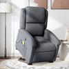 VidaXL Reclining Massage Armchair, Relaxation Chair with Adjustable Backrest and Footrest, Salon Seat Room of 3204312
