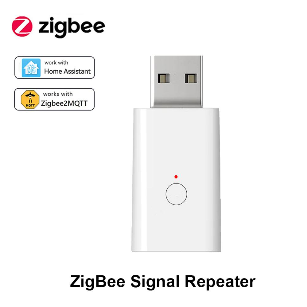 Повторитель сигнала ZigBee 3.0 USB-удлинитель Усилитель сигнала для устройств ZigBee Умный дом Автоматизация Работает с Home Assistant Z2M