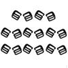 16 Pack Webbing Strap Buckles, Aluminum Alloy Hook Inch Bels, Backpack Accessories, Men Women
