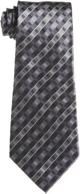 [Hiroko Koshino Homme] Галстук, Геометрический узор, 003254-20000-2902, 04 Серый фон, БЕСПЛАТНО