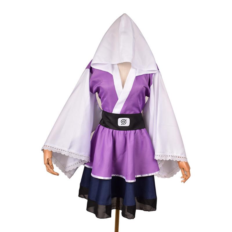 Anime Naruto Shippuden Uzumaki Naruto Akatsuki Kakashi Sasuke Lolita Kimono Dress Anime Cosplay Costume Party Uniform Clothes Suit
