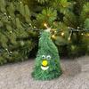 Electric Christmas Tree Swing Santa Hat Battery Powered Festive Decoration Swinging Dancing Tree for Table