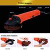 Multifunctional Hand Grinder: Angle Grinder, Polisher, Waxing Tool, Tile Cutter