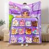 Custom Name Aphmau Theme Printed Blanket - Perfect for Couch, Bed, Travel & Outdoor Use | Machine Washable, Cozy & Durable.