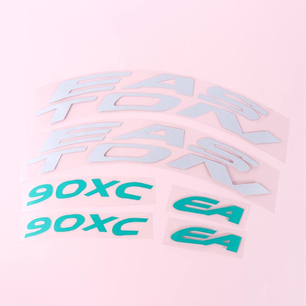 Bicycle Decals MTB Bike Reflective Stickers Bicycle Rim Decals Bike Wheel Rims Bicycle Stickers