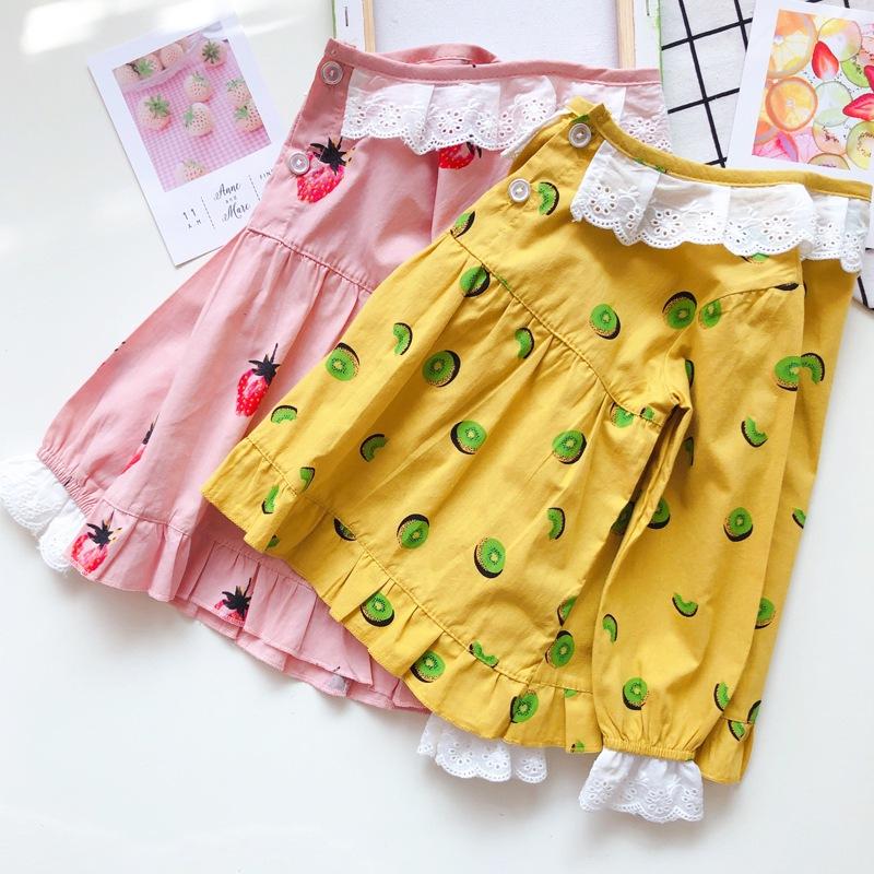 Пижамный комплект для девочек, детская ночная рубашка, одежда для девочек с длинными рукавами, одежда для сна