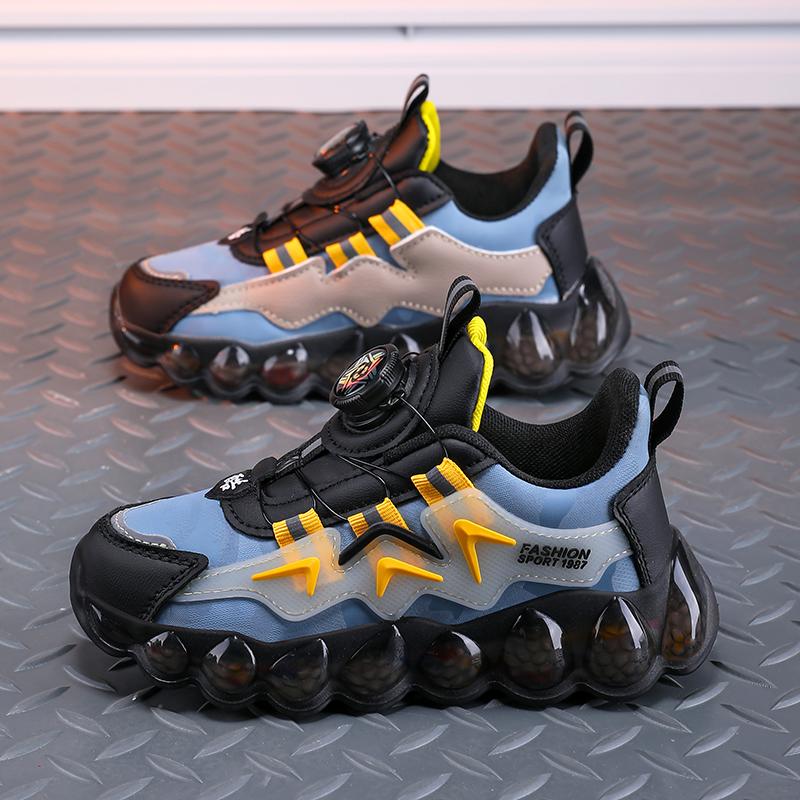 Кроссовки Rotation Shoelace для детей, осень-зима-весна, спортивные, повседневные, водонепроницаемые, для мальчиков и девочек, для детей и студентов, для ходьбы и бега