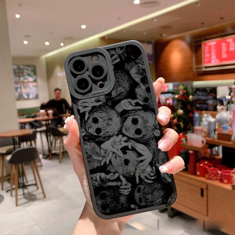 Модный Чехол Для Телефона С Рисунком Скелета и Черепа Для iPhone XR X XS 12 13 11 14 Plus Pro MAX 7 8 Plus SE 2020 Мягкие Силиконовые Задние Крышки