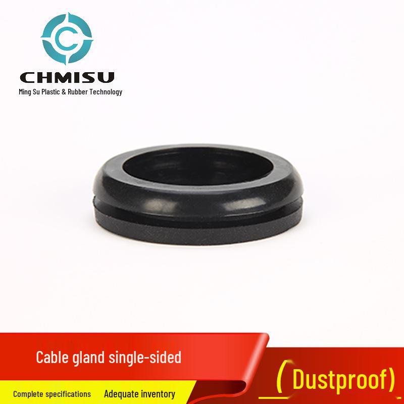 Eco-Friendly Dustproof Round Rubber Cable Grommet - ROHS Standard