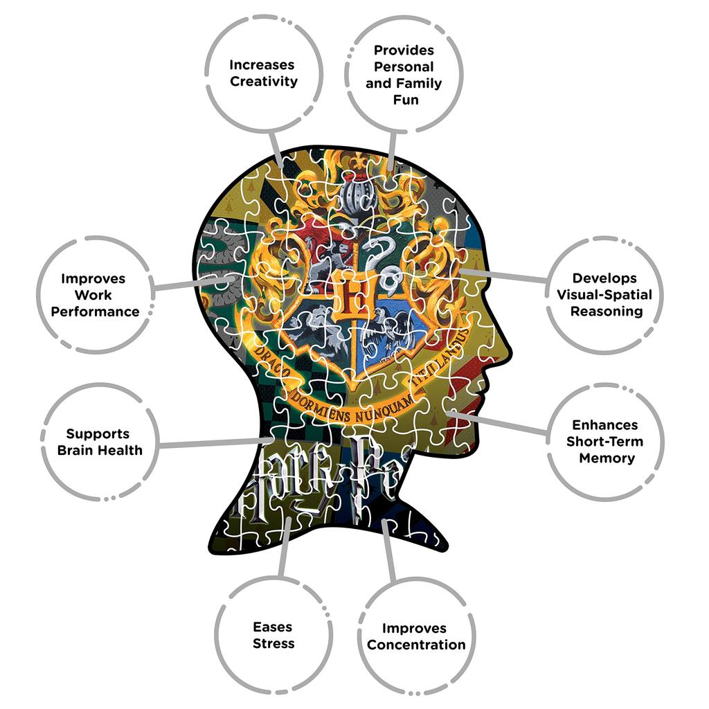 Пазл «Герб Гарри Поттера» Водолей 1000 шт. - Головоломка