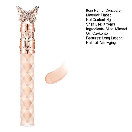 4G Женский консилер Стойкий Натуральный Легкий Увлажняющий От прыщей Пигментные пятна Темные круги Полное покрытие Корректор цвета Тональный крем