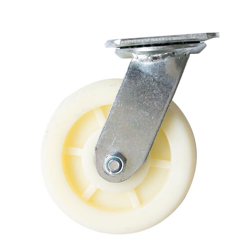 Haisidike HKZ-22 White Heavy-Duty Nylon Industrial Caster Wheel