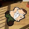 Cartoon Characters Pattern Rug Irregular Bedroom Carpet Soft Fluffy Plush Bedside Carpets Home Decoration Non-slip Floor Mat