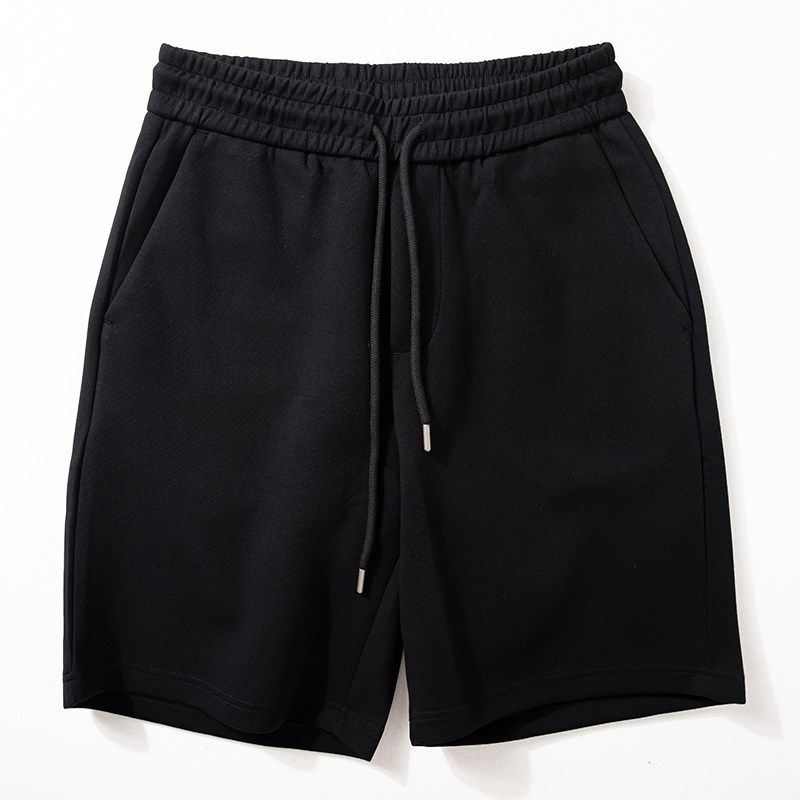 Sports Shorts Men's Summer New Elastic Waist Versatile Middle Pants Blazer Running Loose Straight Five-Point Sweatpants