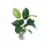 Artificial Potted Plant Realistic 45Cm Spathiphyllum For Home Office