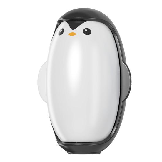 Ролик для удаления катышков в форме пингвина, многоразовый, супер липкий гель, многоразовый, моющийся, компактный, дорожный размер, средство для удаления катышков с одежды