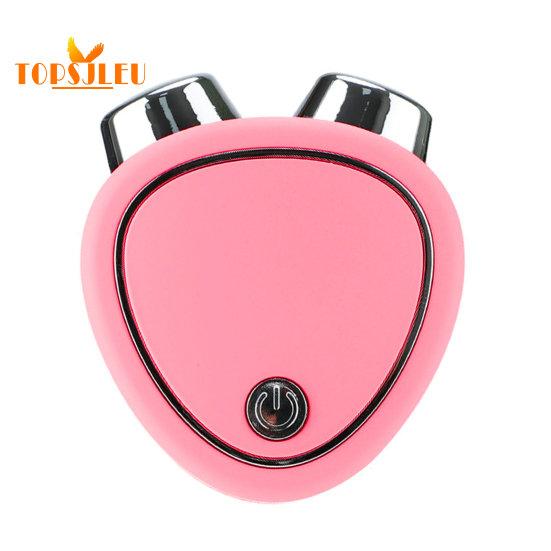 Устройство для массажа лица, микротоковая подтяжка кожи, подтяжка лица для похудения, вибрация, улучшение кровообращения, целлюлит, ноги, массажер для лица, плеч и головы