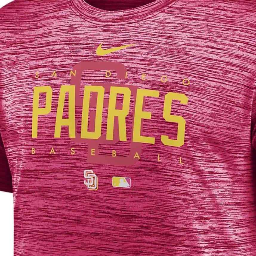 Nike Футболка Dri-FIT City Connect Velocity Practice с круглым вырезом и коротким рукавом, с принтом букв, мужская, красная NKM56CVPYP-8W9