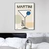Мультфильм Aperol Spritz Мартини Маргарита постеры и печать на холсте живопись клубный бар магазин современные украшения дома подарки