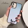 Черный силиконовый чехол для телефона Horse Animal для iPhone 11 12 13 14 Pro Max mini X XR XS SE 2020 6S 7 8 Plus Samsung S21 S22
