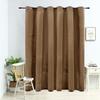 Blackout Curtain - vidaXL - Beige Velvet - 290x245 Cm - Metal Eyelets - Machine Washable