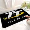 Motorcycle I-Isle Of Man TT Room Mats Anti-slip Absorb Water Long Strip Cushion Bedroon Mat Household Carpets