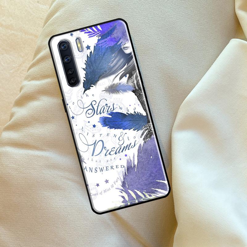 Чехол A Court Of Mist And Fury для Oppo A60 A80 A40 A15 A16 A17 A57 A94 A74 A54 A76 A96 A18 A38 A58 A78 A98 A6 A5 Pro